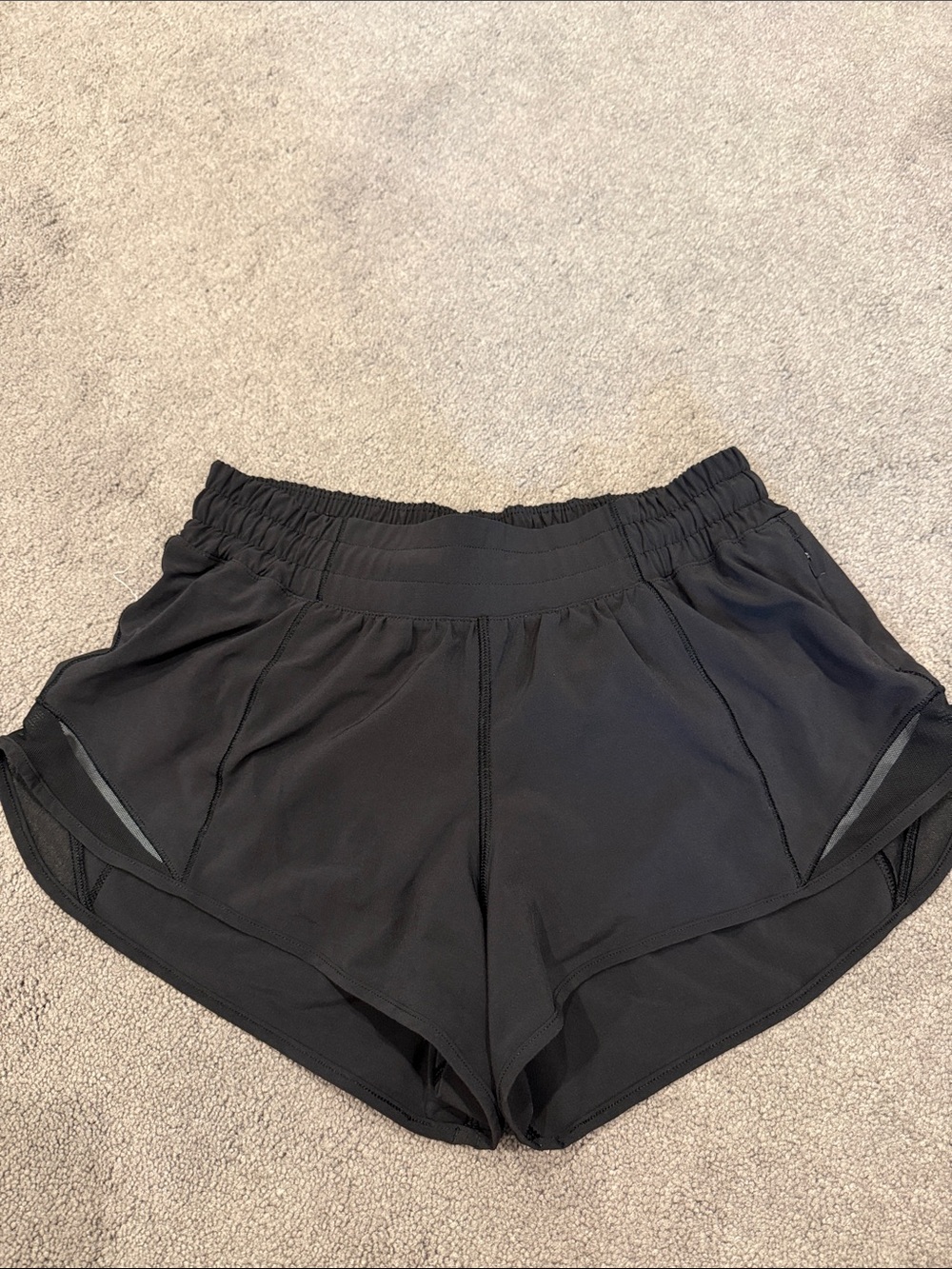 Lululemon Black Women's Athletic Shorts - Lightweight Running Shorts